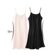 thumbnail image 2 of INSPIRE CHIC Camisole à Bretelles Intégrales pour Femmes Grande Taille avec Ourlet Feuille de Lotus, 2 of 5