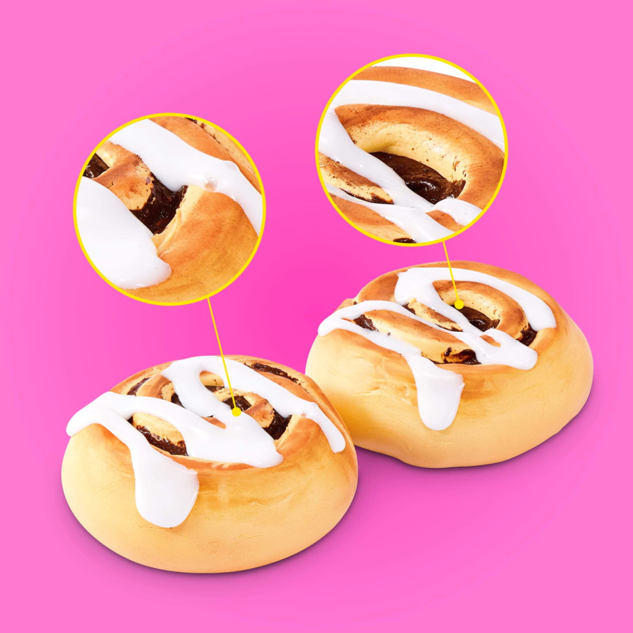 Slime Mart Shopping Bag Cinnamon Rolls by ZURU - Play Food Themed DIY Slime Kit for Kids Ages 6+