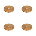 thumbnail image 1 of 4PCS Coconut Fiber Mulch Ring Tree, Plant Protector Mat, 11.81 Inch Natural Coco Coir Tree Protection Ring Plant Pot Soil Cover, Tree Rings Disc Plant Cover for Indoor Outdoor Plants, Garden Supplies, 1 of 8