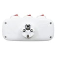 thumbnail image 3 of 1 to 3 Way Power Extension Socket, 3 Outlets Independent Switch Wall Mounted Overload Protection Power Adapter, 3 of 7