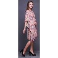 thumbnail image 3 of Bimba Mandala Femme Courte Plage Kaftan Tenue de Plage Paréo de Bikini Robe Midi-P-L, 3 of 5