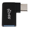 thumbnail image 4 of Sonew USB‑C Male To USB 3.0 Female Connector,90 Degree USB C To USB 3.0 Adapter,90 Degree USB 3.0 Female To USB‑C Male OTG Adapter Support High Speed Data Sync Fast Charging, 4 of 8