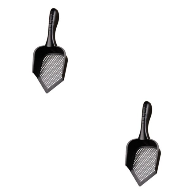 Wweixi Robuste Chat Litière Scooper Pellet Litière pour Animaux de Compagnie Type d'Outil 2 2PCS