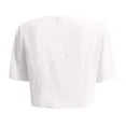 thumbnail image 3 of Timegard Shrugs for Dresses Summer Lightweight Chiffon Short Sleeve Open Front Beach Casual Flowy Top, 3 of 4