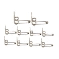thumbnail image 2 of Xuanheng 10 Pcs Ressorts de Torsion Double Retour Métal pour Fer à Friser Outil à Cheveux 26mm, 2 of 8