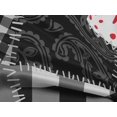 thumbnail image 5 of oneOone Rayon Black Fabric Block Fabric For Sewing Printed Craft Fabric By The Yard 56 Inch Wide, 5 of 5