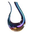 thumbnail image 1 of Abbracc Carafe Transparente Cadeau en Forme de U Aérateur Rouge pour Bureau Bar Maison Coloré, 1 of 8