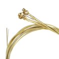 thumbnail image 4 of 6 Piece Bronze Guitar Steel Strings Accessory Steel String Warm for Acoustic yellow bronze, 4 of 8