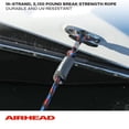 thumbnail image 4 of Airhead Boat Dock Line AHDL-5 Bungee Style; Rated To 3500 Pounds; 5 Foot Length; Black/Blue/Red, 4 of 6