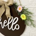 thumbnail image 2 of Hello Sign Home Decor  Front Door  Wood Hanging Welcome Sign  for Farmhouse porch Wall, 2 of 9