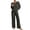 Dark Gray, variant on 2 Piece Sweater Outfits for Women Ribber Knit Long Sleeve Pullover Top and Wide Leg Pants Loungewear Matching Set Fall Winter Home Clothes Khaki M
