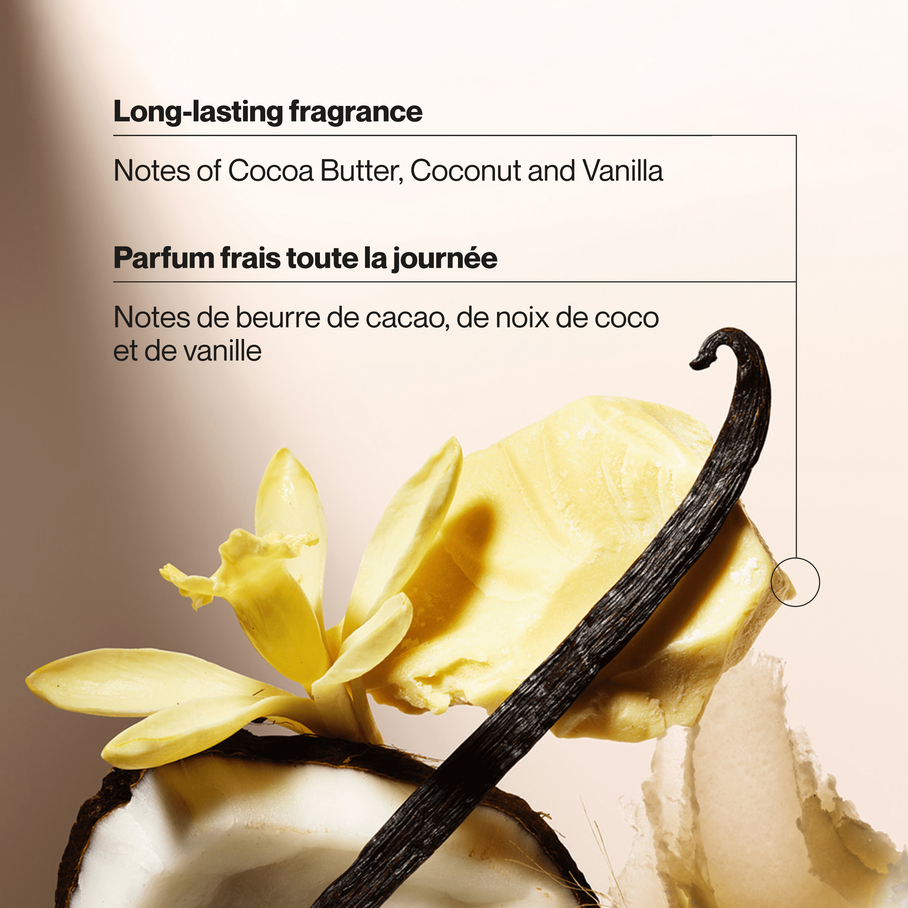 Déodorant antisudorifique pour femmes Suave, Invisible, bâton de déodorant pour les aisselles, protection contre les odeurs et l’humidité 48 heures, fragrance beurre de cacao et karité, 74g