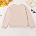 thumbnail image 4 of Mommy and Me Matching Outfits  Long Sleeve Letter Print Sweatshirts, 4 of 9