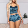 thumbnail image 3 of Sleepwear Set 2 Piece Spaghetti Strap Women Solid Color Backless Pajama for Valentines Day, 3 of 8