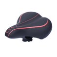 thumbnail image 3 of jinwen Wide Saddle Seat Saddle Seat Inflatable Comfortable Leather Damping Spring Red, 3 of 6