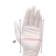 thumbnail image 3 of Gloves Basic Nitrile Exam – Heavy Duty Powder Free Disposable White Gloves for and General Use 100 Count 100PCS, 3 of 8