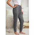 thumbnail image 3 of Women's Gray Breezy Leopard Joggers, 3 of 8