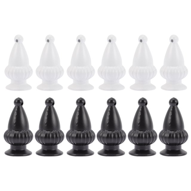 Miangastore Embouts de Lampe 12 Pcs 1,8 Po Embout Rond en Alliage d'Aluminium pour Café