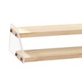 thumbnail image 4 of Langgg Acrylic Riser Counter Jewellery Showcase Cake Display Stand Rack 30.5x7.5x5.5cm, 4 of 4
