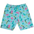 thumbnail image 1 of Batman Short de Surf Classique à Motif Floral - Moyen (32-34), 1 of 5