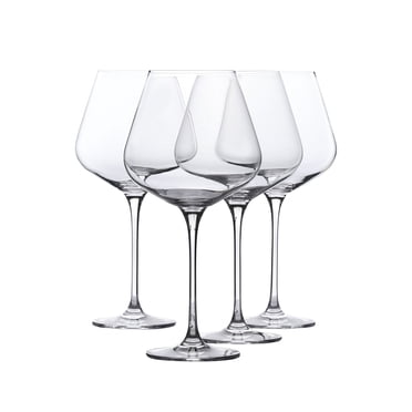 Gala Houseware Large Red Wine Glasses - Lead Free Crystal (Set of 4) - 29 oz