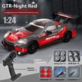thumbnail image 1 of AIGIA 1:24 Scale RC Drift Car 4WD 2.4GHz 30KM/H High Speed Racing Sport Toy Car with LED Lights Racing and Drift Wheels(1/2 Pack), 1 of 5