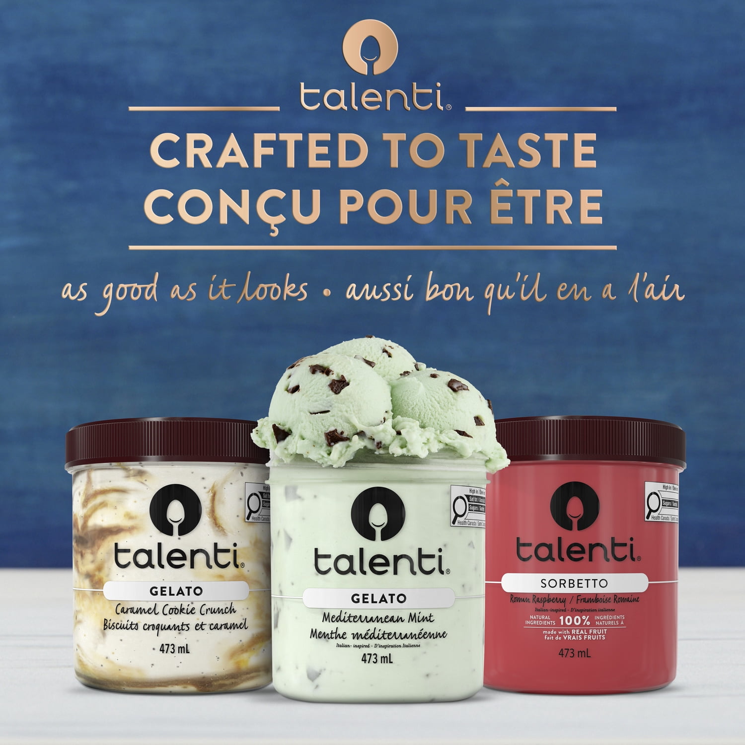 Gelato Talenti Menthe Méditerranéenne 473 ml