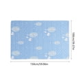 thumbnail image 3 of LSLJS Waterproof and Washable Bed Pads for Adults 59x39" Reusable Incontinence Bed Pads for Women, Elderly & Pet, Nursing Pads Incontinence Protection and Menstrual Use, 3 of 6