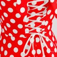 thumbnail image 4 of Costumes d'Halloween Aguichant pour Femmes Mode Col en V Sans Manches Vintage Imprimés Robes de Fête Cocktail Robes Extensibles Robe de Fête pour Femmes 2023 en Liquidation, 4 of 8