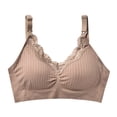 thumbnail image 2 of LSLJS Soutien-Gorge d'Allaitement Confortable et Respirant Sans Armature avec Fermeture avant, 2 of 7