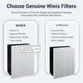 thumbnail image 3 of Genuine Winix 115115 True HEPA Plus 4 Replacement Filter A, Compatible with Winix models 6300, P300, 5300, 5500, 5300-2, 6300-2, AM90, C909, 9800 and C535, 3 of 7