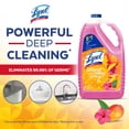 thumbnail image 4 of Lysol® Multi-Surface Cleaner, Pourable Disinfecting All-Purpose Cleaner for Floor & Hard Surfaces, Cuts Grease & Grime, Brand New Day ™ Mango & Hibiscus, 4.26 L, 4 of 12