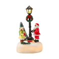 thumbnail image 2 of Elodie Christmas Village Scene Lamp Post Figurine Collectible Resin for Table Decor Style A, 2 of 8