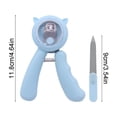thumbnail image 4 of Sentmoon Coupe-Ongles pour Animaux Petits Coupe-Ongles pour Chiens Ciseaux pour Animaux Trou Rond Petits Ciseaux Aveugles Coupe-Ongles pour Chats Coupe-Ongles pour Chats Coupe-Ongles pour Chatons Coupe-Ongles pour Chats pour Usage Domestique, 4 of 9