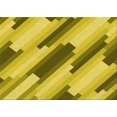 thumbnail image 1 of Ahgly Company Machine Washable Indoor Rectangle Transitional Yellow Area Rugs, 5' x 7', 1 of 7