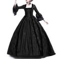 thumbnail image 2 of UPPADA Costumes Médiévaux Régence pour Femmes Costume Gothique Renaissance Robes Maxi Royales Grande Taille Robe de Cosplay du 18e Siècle, 2 of 5