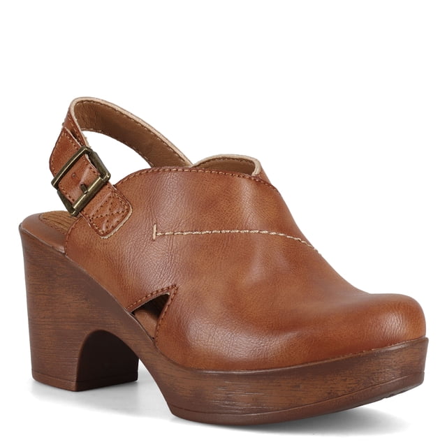 b.o.c Women Cecila Sandales, Similicuir, Boucle Latérale, Caramel