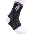thumbnail image 3 of CAROOTU High Elastic Compression Ankle Bandage Brace Support for Sports Basketball Soccer, 3 of 7