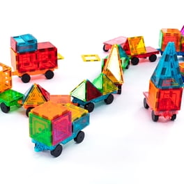 Blocs De Construction Magnétiques 38 Pièces – Formes Carrées Et Triangulaires, Pour 3-6 Ans, Jeu éducatif Créatif