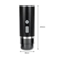 thumbnail image 1 of Cafetière Espresso Portable Cafetière Espresso Rechargeable Noire Espresso Portable Petite pour la Conduite en Plein Air, 1 of 9