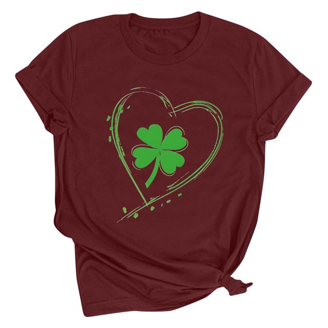 Dealovy T-Shirts pour Femmes, Manches Courtes, Col Rond, Ample, Graphique, Décontracté