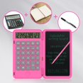 thumbnail image 2 of Standard Function Basic Calculator Rechargeable with 6 inch LCD Writing Tablet Handy LCD Writing Pad with Calculator, 2 of 9