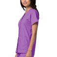 thumbnail image 3 of Adar Universal Women's Scrub Set ? Snap Front Scrub Top and Multi Pocket Scrub Pants, 3 of 7