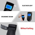 thumbnail image 4 of CUITING Breathalyzer  Professional-Grade Accuracy Digital Blue LED Screen Portable Breath Alcohol Tester High Accuracy Breathalyzer with 25 Mouthpieces for Personal Home Use, 4 of 5