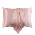 thumbnail image 3 of XZNGL Silk Pillowcase for Hair,Simulated Silk Pillowcase for Hair and Skin-Simulated Silk Pillowcase 2 Sets 20X26 Inches with Envelope Closure, Women Men,Silk Pillowcase for Hair and Skin, 3 of 5