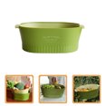 thumbnail image 4 of GOOHOCHY Cesta coladora de doble capa para lavar frutas y verduras en la cocina., 4 of 8