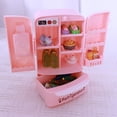 thumbnail image 4 of Miniature Food Toy Simulation Mini Refrigerator Doll House Kitchen Scene Decoration Funny Children's Play Simulation Refrigerator Kitchen Toy, 4 of 7