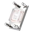 thumbnail image 1 of CPU Water Block 55x55mm Copper Base, 0.3mm Micro CPU Water Cooler, Water Block Water Cooling Block for AM2 / AM2 + / AM3 / AM3 + / AM4 / FM2 + CPU, 1 of 4