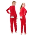 thumbnail image 1 of One Piece Onesie Union Suit Boys & Girls Kids Pajamas Sign on Rear, 1 of 2
