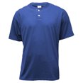 thumbnail image 1 of Soffe Men's Short Sleeve Henley Placket T-Shirt - M206, 1 of 1